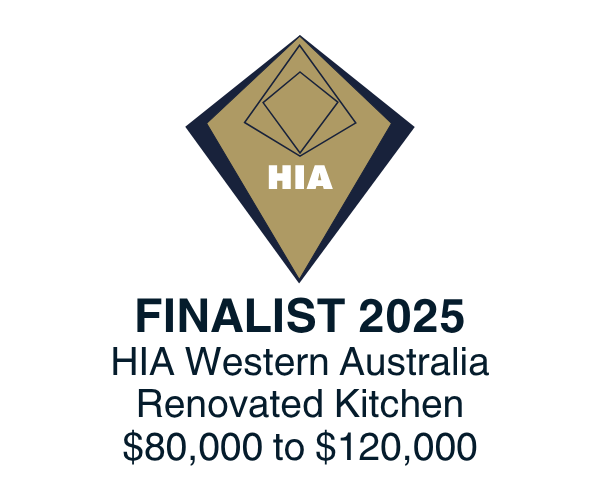 HIA Western Australia renovated kitchen $80,000 to $120,000 finalist.