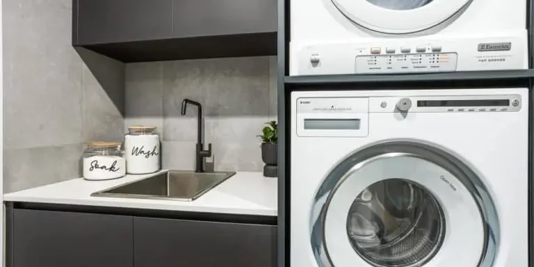 Laundry bathroom renovation